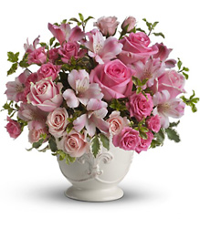 Teleflora's Pink Potpourri Bouquet from Victor Mathis Florist in Louisville, KY